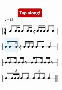 Sight-Reading Drum Rhythm: Short Practice Piece for Percussion