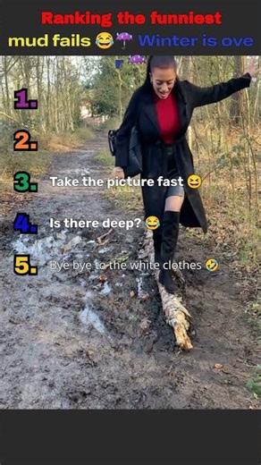 Ranking the funniest mud fails 😂☔ Winter is over ☔