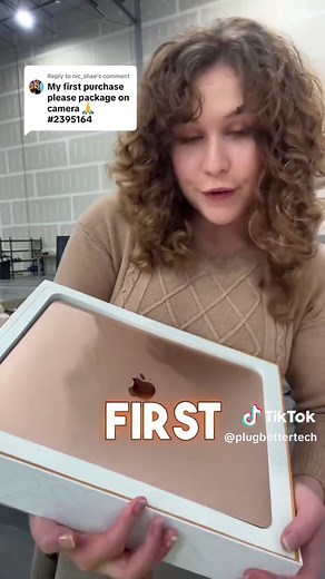 Packing Your First Order: 2020 MacBook Air in Gold from PLUG