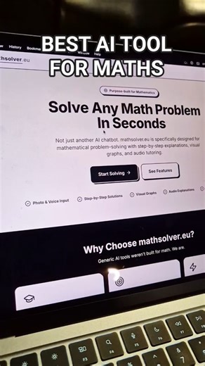 Best AI Tool for Students 🤯 Solve Maths Instantly