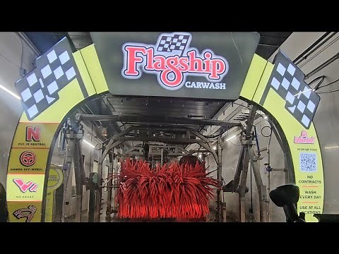 New AVW Tunnel with AVW/ Protovest Dryers - Flagship Car Wash, Fairfax VA