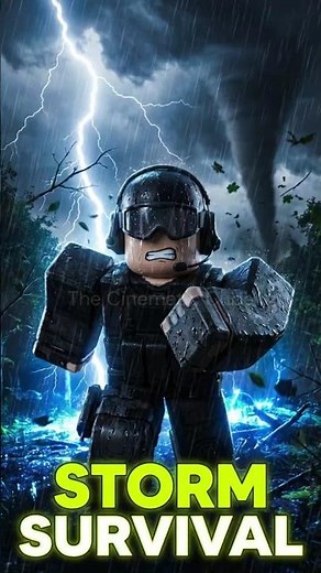 #roblox hyper real storm survival series #robloxshorts #shorts