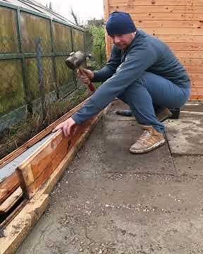 Building a Garden Shed From Scratch (Fast Motion)