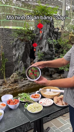 Mô hình đồ ăn bằng sáp độc đáo