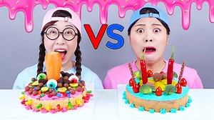 406K views · 7.5K reactions | Cake Decorating Box Food Challenge DONA #challenge #foodchallenge | DONA English | Facebook