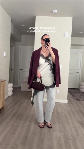 amazon sweatpants styles in seven different ways 😜 Amazon finds, amazon sweatpants, Amazon outfit, amazon influencer #amazonfashion #fyp #sweatpantsoutfit #amazonfinds #founditonamazon