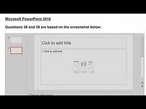 ISTN103 | Past Paper (PowerPoint)