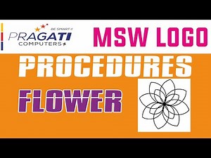 MSW Logo | Flower Design Using Procedure