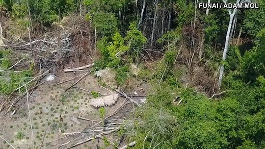 Drone video from Amazon captures tribe isolated from the world