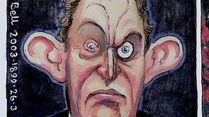 Steve Bell on the Iraq war, 10 years on - video