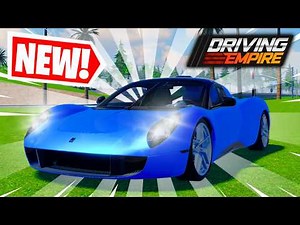 2 NEW Limited Cars & Update In Driving Empire!