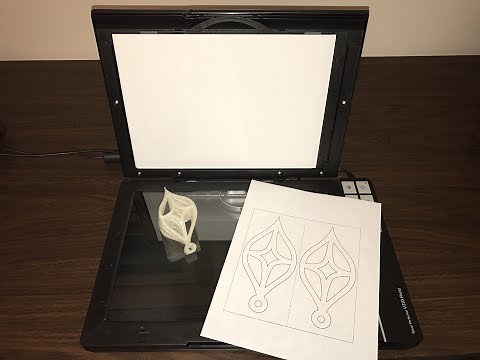 Flatbed Scanning For 3D Modeling Part 1 - Settings
