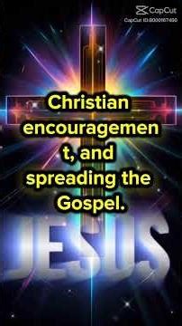 "Radiant Jesus Cross | Glorious Light Animation