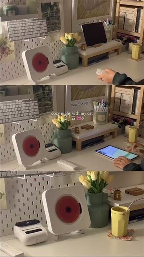 Setting up the cozy vibes! Featured ASTRONORD CD Player