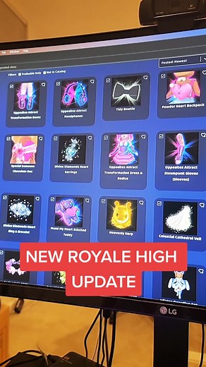 New RH update!! #royalehigh #roblox #traderie @squishguin