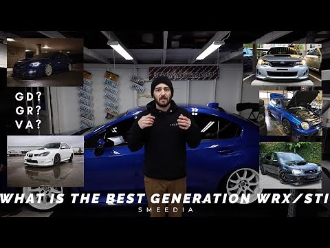 What is the Best Generation WRX/STI? Differences and Changes Throughout the Years.