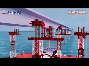 MTHL - Mumbai Trans Harbour Link - Atal Setu Bridge Construction Animation - Nhava Sheva to Sewri.