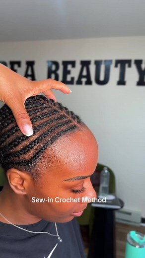 Sew-In Crochet Method for Protective Hairstyles