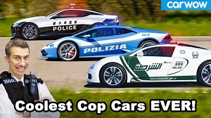 Which country do you think has the coolest police cars? We've all heard the story about how Lamborghini gave the Italian police a Huracan to use, but how about in other countries? Here in the UK the majority of police car fleets will consist of Vauxhalls or Fords, although we can assure you there are a few special guests out there which may surprise you! And more importantly, can any country top the Huracan that's been given to the Italian police force? Stick with Mat for this video as we run yo