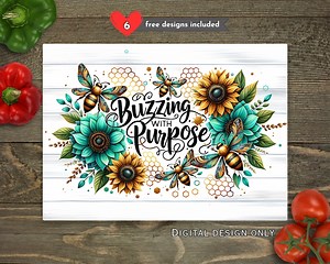 Bee Cutting Board Design Download, Honeybee Cutting Board PNG, Country Floral Cutting Board Printable PNG, Rustic Bee Cutting Board PNG - Etsy