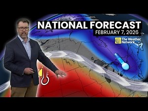 Canada's National Forecast - February 7, 2026 | #WeatherAM