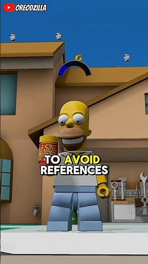In Lego Dimensions Homer's Duff Beer is replaced with Buzz Cola #videogames #legogames #lego