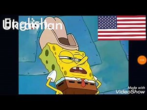Spongebob say alright pinhead your time is up in 8 different language