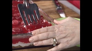 2K views · 40 reactions | Third in the QED Cooks 25th Anniversary recipes is a delicious desert first made on the program in 1996, Strawberry Pretzel Jello Salad! Be sure to visit WQED.org/cooks to vote for your favorite! Tune in August 4th to the 25th Anniversary Special where the winning recipe will be revealed! | WQED | Facebook