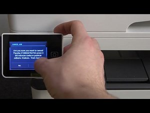 How to Cancel Jobs on Lexmark 2200 Series / Stop Printing Proc...