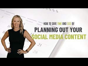 Easy Social Media Content Calendar For Spas | Medical Spa Marketing