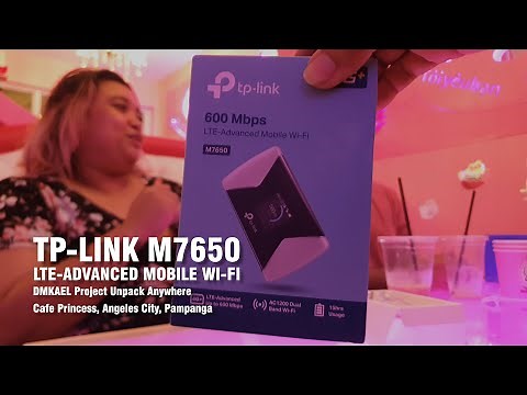 Unpack: TP-Link M7650 LTE-Advanced Mobile Wi-Fi