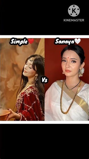 Who is so beautiful ❤️🔥 Simple kharel 🆚 Daizy aizy 🆚 Harsita 🆚 Sanaya sharma #selfieseries #newcrush