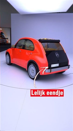Dit is de #Citroën #2CV Concept, niet bepaald een lelijk eendje