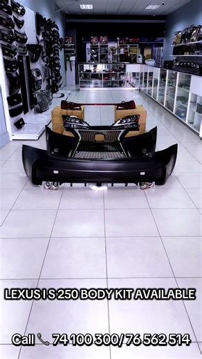 Lexus IS 250 Body Kit: F-Sport Bumpers & Lights