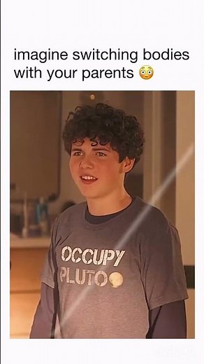 POV: You wake up but you're actually your DAD 😳 #FamilySwitch #BodySwap #FunnyMovies