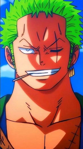 🗡️ Zoro Free Clip for Edit | 4K HD Quality | Anime Edit Material 🎬#onepiece #zoro #edit #shorts