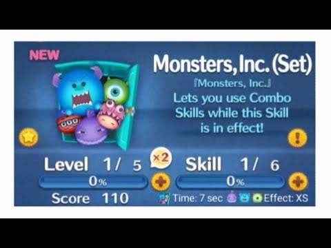 How To Play - Use Monsters Inc Set In A Game - Line Disney Tsum Tsum
