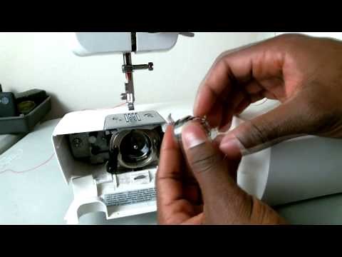 How to Thread a Brother LX-3125 Sewing Machine for Beginners: Bobbin Casing