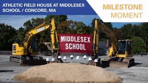 Celebrating the start of Middlesex School's new Athletic Field House project with a ceremonial groundbreaking on their campus in Concord. In collaboration with CBT Architects and Rimkus, Erland joined faculty, staff, and spirited students to celebrate the commencement of construction for the 106,000sf state-of-the-art athletic facility. Cue the confetti! #BuildingsStandWithErland | Erland Construction, Inc.