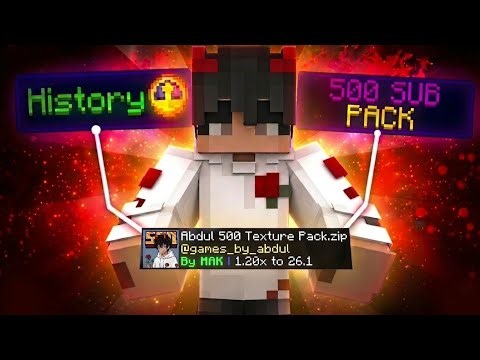 Abdul 500 Texture Pack | Best PvP Animated Pack