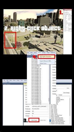 Distant Lamppost Lights in GTA 5 with Easy Steps #LODLights #tutorial