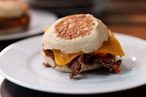 Steak-umm Sandwich with Foie Gras Mayo Recipe