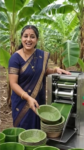 Banana Leaf & Bowl Boket Diy zero waste craft idea