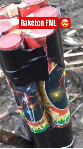 Rakete FAIL 🥶 #explosion #feuerwerk