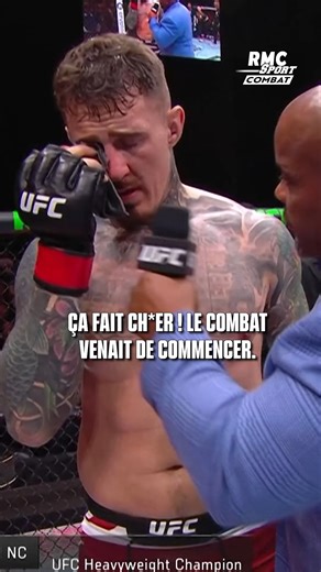 💬 "Les gars j'ai reçu un doigt dans l'œil, qu'est-ce que je suis censé faire ?" 😡🇬🇧 Les premiers mots du champion Tom Aspinall après le no contest face à Ciryl Gane | RMC Sport Combat