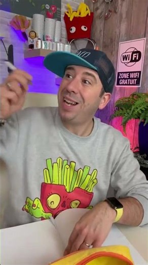 Comment tricher en math?😅🍟 #holidayswithyoutube