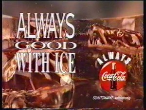 Coca Cola (Eiswürfel) - 90er Werbung (90's Commercial) deutsch / german