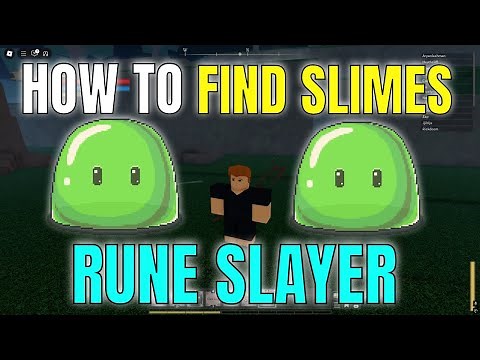 HOW TO FIND SLIMES IN RUNE SLAYER! Complete "Slime Investigation" Quest - Roblox
