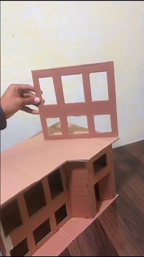 “Building a NEW-Style Modern House from Cardboard ✨”