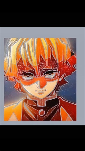 Zenitsu Drawing Challenge With Code #shorts #drawing